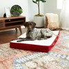 Daisy Rectangle Orthopedic Pet Bed - 3 of 4