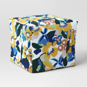 18"x15" Outdoor Patio Pouf - Room Essentials™ - 1 of 4