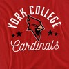 Women's York College Cardinals T-Shirt - 2 of 4
