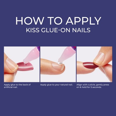 KISS Products Gel Fantasy Magnetic Fake Nails - Chameleon - 31ct