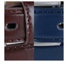 CTM Kid's Leather 1 inch Dress Belt with Square Buckle (Pack of 2) - 3 of 3