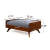 Kumasinova Elevated Dog Bed,Modern Dog Couch Bed with Acacia Wood Frame,Waterproof Pet Bed with Hairpin/Solid Wood Legs,Dog Beds for Small&Medium Dogs - 2 of 4