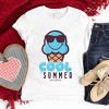 The Juniper Shop SmileyWorld Cool Summer Ice Cream Blue Youth Short Sleeve Tee - 4 of 4