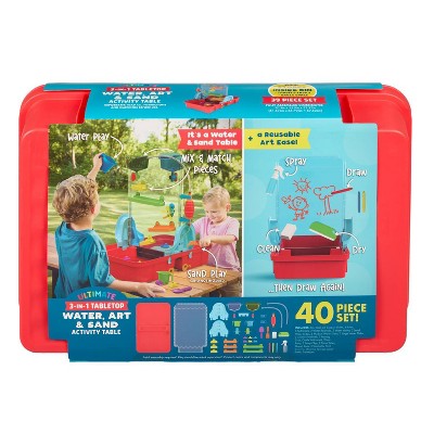 Chuckle & Roar Tabletop 3-in-1 Water Sand Art Easel