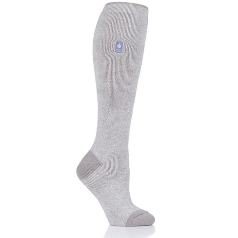 Heat Holder Women's Calla Lite Twist Long Socks Thermal Yarn, Warm + Soft,  Hiking, Cabin, Cozy At Home Socks