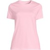 Lands' End Women's Relaxed Supima Cotton T-Shirt - 3 of 3