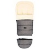 Cover Baby 0-3 Years Arctic Organic Wool Adjustable Footmuff in Gray - 2 of 4