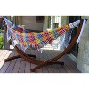 Vivere 10 ft Brazilian Hammock with Solid Pine Arc Stand - 3 of 4