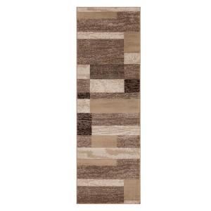 Contemporary Patchwork Geometric Indoor Area Rug by Blue Nile Mills - 1 of 4