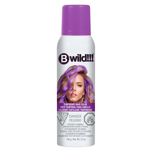 Jerome Russell B Wild Temporary Hair Color Spray Purple 3 5oz