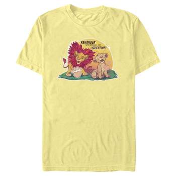Men's Lion King Nala and Simba You Are My Valentine T-Shirt