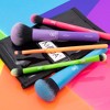 MODA Brush Totally Electric Complete Face Travel Sized Makeup Brush Kit with Flip Case- 6pc - 2 of 4