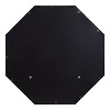 Kate and Laurel Owing Octagon Wall Shelf Mirror, 24x24, Gray - 4 of 4