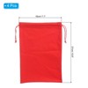 Unique Bargains Microfiber Soft Drawstring Ski Goggle Bags 7.1" x 10.6" 4 Pcs - 2 of 4