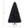 Yaheetech 4.5Ft/6Ft/7.5Ft Artificial Christmas Tree Hinged Spruce Artificial Tree with Foldable Stand - 3 of 4