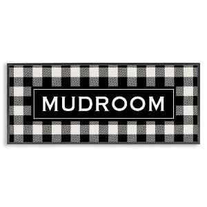 Stupell Industries Mudroom Classic New England Plaid, 30" x 13" - 1 of 4