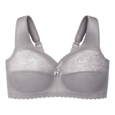 Glamorise Womens Magiclift Original Support Wirefree Bra 1000 Soft Gray ...