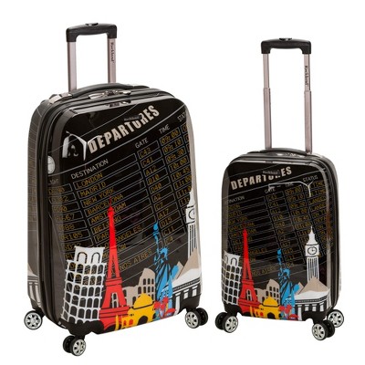 Rockland Departure Hardside Spinner Wheel Luggage 2-Piece Set (20/28)