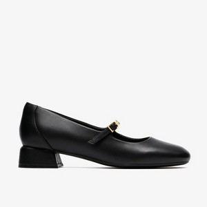 Clarks Womens Daiss30 Bar Black Leather Shoes : Target