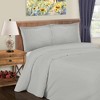 Modern 600 Thread Count Solid Cotton Blend Duvet Cover Set by Blue Nile Mills - 2 of 4
