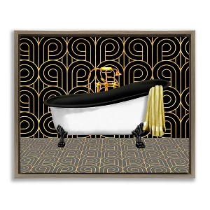 Stupell Industries Bathroom in Deco Style, 31" x 25" - 1 of 4