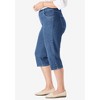 Woman Within Women's Plus Size Petite Capri Stretch Denim Jean - image 4 of 4