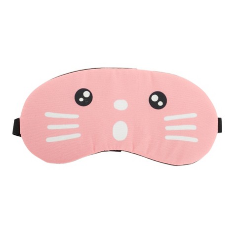 Unique Bargains Portable Cat Adjustable Eye Mask Pink 1 Pc - image 1 of 3