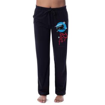 Chucky Womens' Doll Character Movie Film Title Logo Sleep Pajama Pants Black  : Target