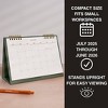 Altitude Supplies 9"x6.5" Monthly Standing Desk Calendar, July 2025 to June 2026, Dark Sage - 2 of 4