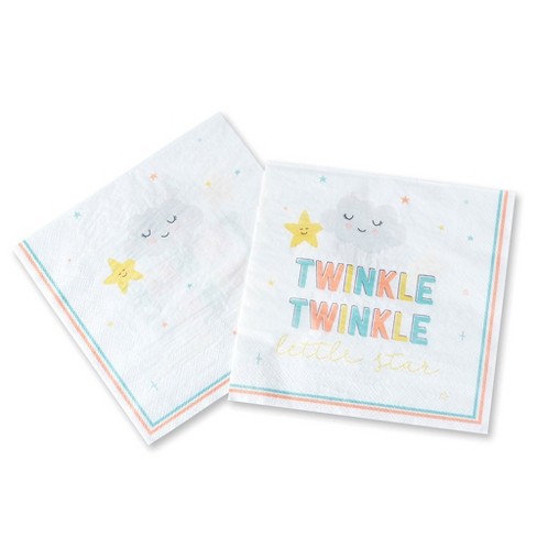 Kate Aspen Twinkle Twinkle 2 Ply Paper Napkins (Set of 120) | 28576NA - image 1 of 4