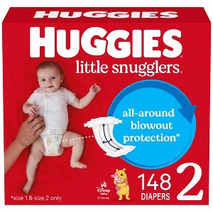 Huggies Little Snugglers Disposable Diapers - (Select Size and Count) - 1 of 4