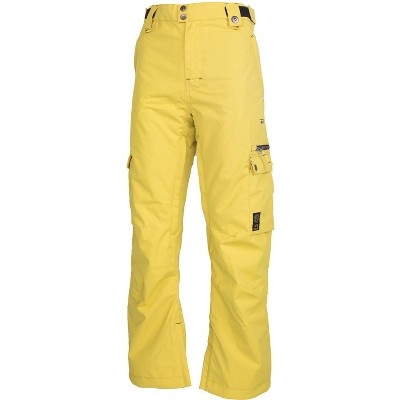 mustard snow pants