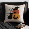 ChicFurnit Bed Pillows Halloween Pumpkin Pillow Fall Pillow Autumn Pumpkin Pillow for Halloween Decoration, Multicolored, 20"*1"*20" - 4 of 4