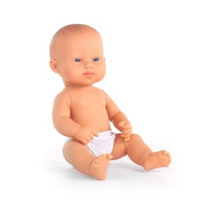 Miniland Baby Doll Caucasian Girl with Down Syndrome, 12-5/8" - 1 of 4