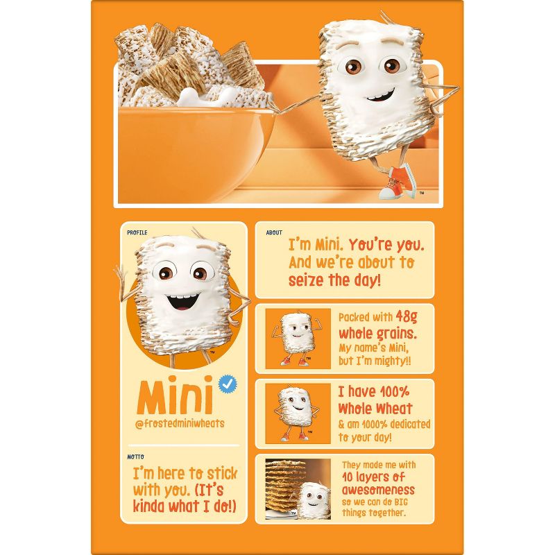 Kellogg's Original Frosted Mini-Wheats Breakfast Cereal, 6 of 13