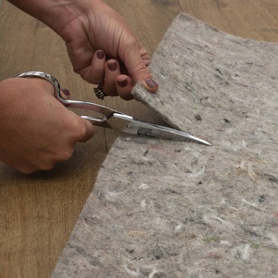 Gray Felt and Rubber All-Purpose Rug Pad 3' x 5'