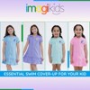 Disney Junior Girls Loop Terry Cloth Hooded Zip Up Swim Cover Up Little Kid to Big Kid - 3 of 4