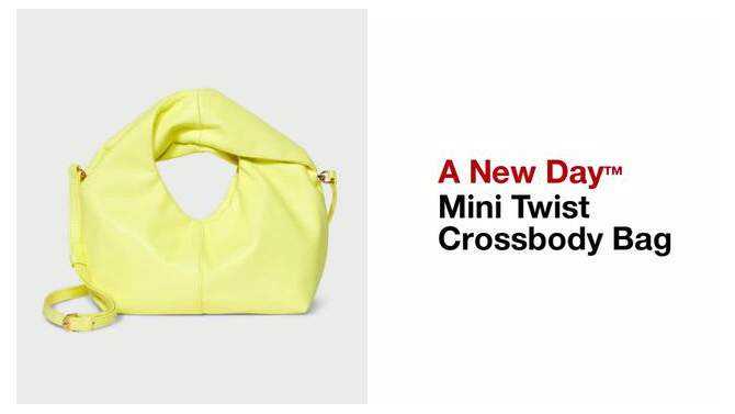 Mini Twist Crossbody Bag - A New Day™, 2 of 13, play video