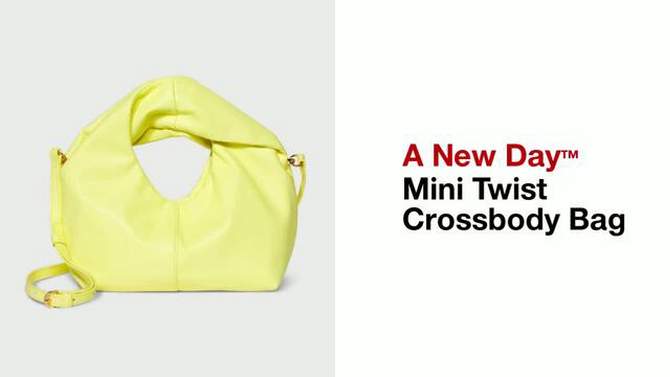 Mini Twist Crossbody Bag - A New Day™, 2 of 12, play video