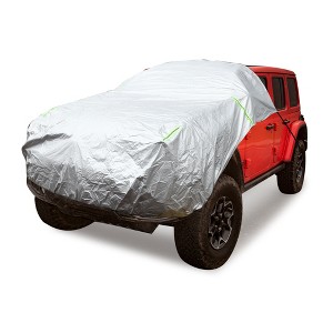 Unique Bargains Front Half Car Cover Aluminum Film - 1 of 4