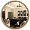 Chloe Lighting Reflection Maple Finish Framed Wall Mirror 32`` Height - 3 of 4