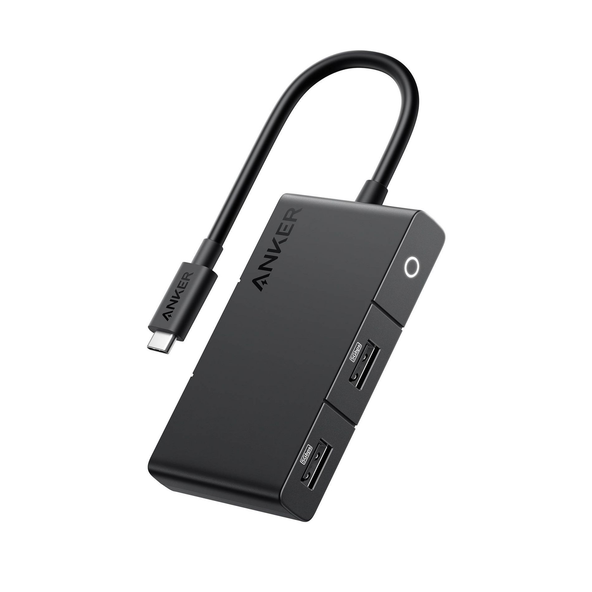 Anker 332 5-in-1 USB-C Hub: USB Splitter with 3 Ports, 5 Gbps Data Transfer Rate