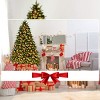 Tangkula 7'PVC Artificial Pine Tree Pre-Lit Christmas Tree w/ 460 LED Lights & Pine Cones - 4 of 4