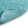 ChicFurnit Bath Rug and Mat Plush Chenille Bath Mat Quick Drying Non-Slip for Bathroom Use, Blue, 17"*48"*0.59" - 4 of 4