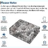 coucheta Multi-size Washable Vintage Area Rug for Living Room, Foldable Soft Stain Resistant Non Slip Low Pile Carpet, for Bedroom, Dining, Office - 3 of 4