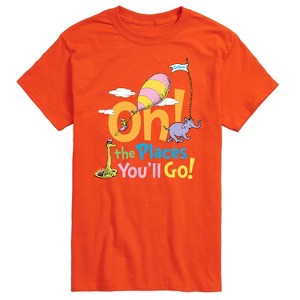 Men's - Dr. Seuss - Oh! The Places You'll Go Short Sleeve Graphic T-Shirt - 1 of 4