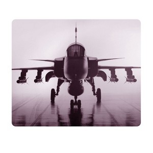 OTM Essentials Rugged Prints Rectangular Black Mouse Pad Airplane Print (73196857759) 731969577592 - 1 of 1