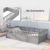 Floor Bed, with Super High Security Barrier, Children's Floor Bed Frame - 3 of 4