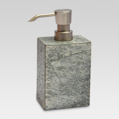 silver soap pump