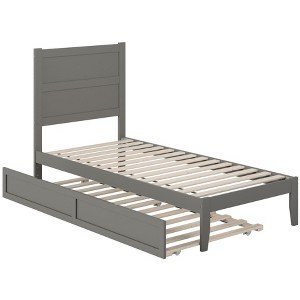 AFI Furnishings NoHo Platform Bed TXL with TXL Trundle AG - 1 of 4